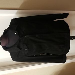 Gloria Vanderbilt Black jean jacket